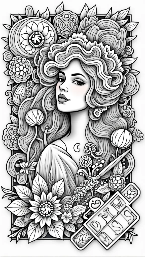 coloring pages of art